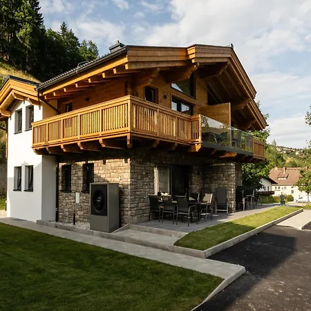 木屋 Semi Detached In Muehlbach With Sauna, Cleaning Included